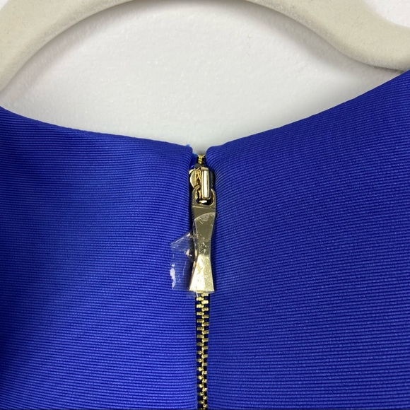 NWOT Kate spade new york cutout a-line dress indigo blue - Picture 6 of 8